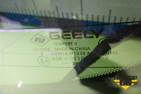 Стекло двери багажника (8889163500) для Geely Monjaro с 2021г (Монджаро)