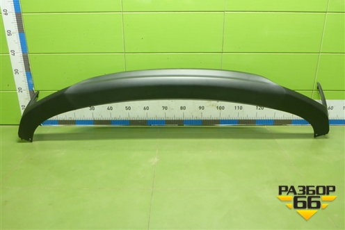 Юбка заднего бампера (до 2020г новая) (86612H5000) для Hyundai Solaris с 2017г (Солярис)