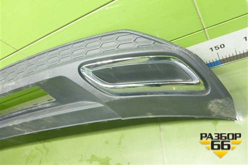 Юбка заднего бампера (8Y5807521B) для Audi A3 (8Y) с 2020г (А3)