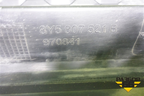 Юбка заднего бампера (8Y5807521B) для Audi A3 (8Y) с 2020г (А3)