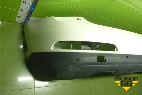 Бампер задний (до 2014г под парктроник) (8U0807385A) для Audi Q3 с 2011-2018г (Ку 3)