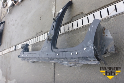 Порог со стойкой левый для Volkswagen Passat (B6) с 2005-2010г (Пассат Б6)