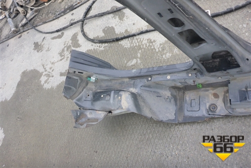 Порог со стойкой левый для Volkswagen Passat (B6) с 2005-2010г (Пассат Б6)