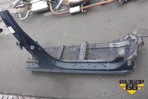 Порог со стойкой правый для Kia Rio с 2011-2016г (Рио 3)