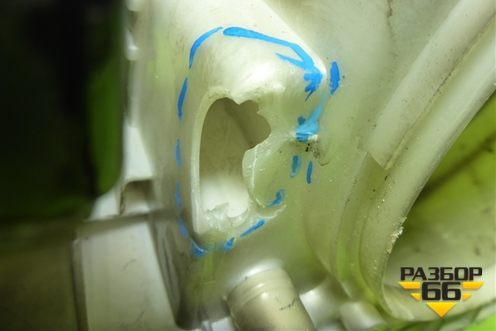 Корпус отопителя для Mitsubishi ASX с 2010г (АСХ)