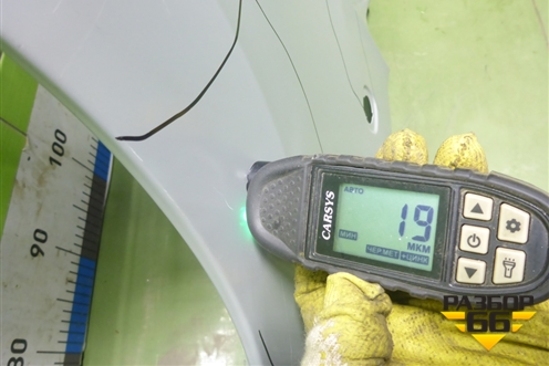 Крыло переднее левое под повторитель (оригинал) для Skoda Rapid с 2013г (Рапид)