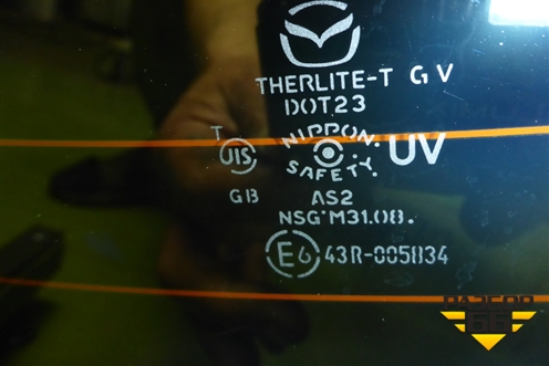 Стекло заднее для Mazda Mazda 3 (BL) с 2009-2013г