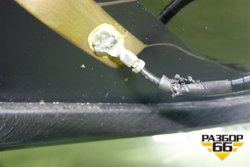 Стекло двери багажника для Toyota Rav-4 с 2012-2019г (Рав 4)