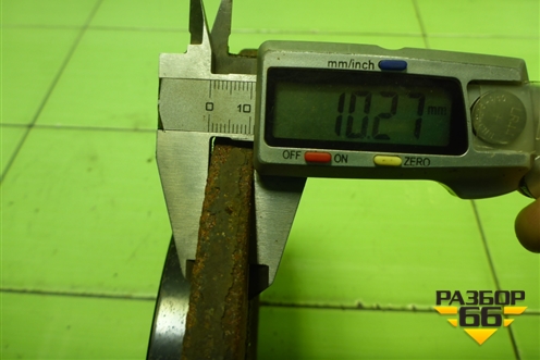 Диск тормозной задний для Hyundai Tucson с 2015-2022г (Туксон)