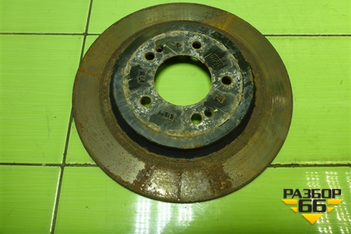 Диск тормозной задний для Hyundai Tucson с 2015-2022г (Туксон)