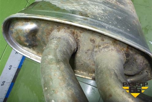 Глушитель задняя часть для Hyundai Tucson с 2015-2022г (Туксон)