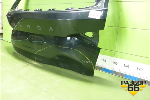 Дверь багажника без стекла (565827023A) для Skoda Kodiaq с 2017г (Кодиак)