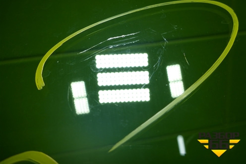 Стекло двери задней правой для Renault Duster I с 2010-2021г (Дастер)