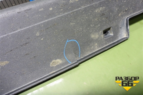 Накладка на порог наружная правая (87754D7000) для Hyundai Tucson с 2015-2022г (Туксон)