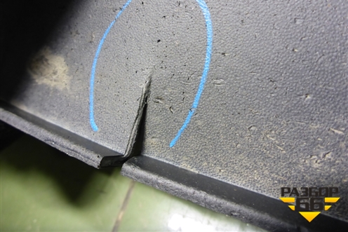 Накладка на порог наружная правая (87754D7000) для Hyundai Tucson с 2015-2022г (Туксон)