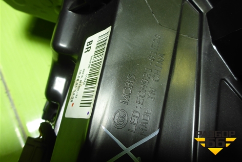 Фара правая (после 2015г Led без блока) (8301D332) для Mitsubishi Outlander с 2012-2024г (Аутлендер)