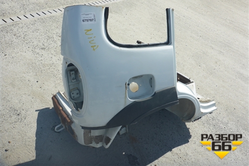 Крыло заднее правое для VAZ Chevrolet Niva/Нива с 2002-2020г