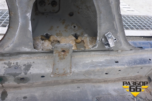 Порог со стойкой левый для Honda CR-V(RE) с 2006-2012г (ЦРВ СРВ)