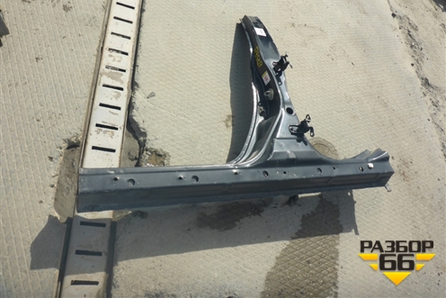 Порог со стойкой левый для Honda CR-V(RE) с 2006-2012г (ЦРВ СРВ)