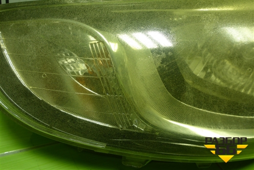 Фара левая (до 2014г галоген) (921014L000) для Hyundai Solaris с 2010-2016г (Солярис)
