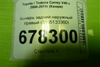 Фонарь задний наружный правый (не оригинал) (8155133360) для Toyota Camry V40 с 2006-2011г (Камри)