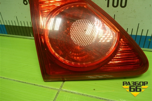 Фонарь задний внутренний левый (до 2010г) (8159112100) для Toyota Corolla (E15) с 2006-2013г (Королла 150)