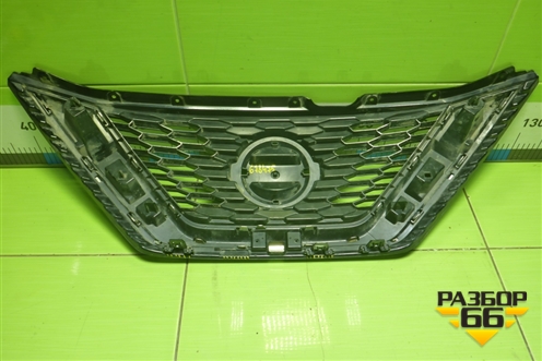 Решетка радиатора (после 2017г) (62310HV2) для Nissan Qashqai (J11E) с 2013г (Кашкай)