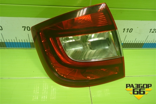 Фонарь задний левый (после 2017г) (5JH945207) для Skoda Rapid с 2013г (Рапид)