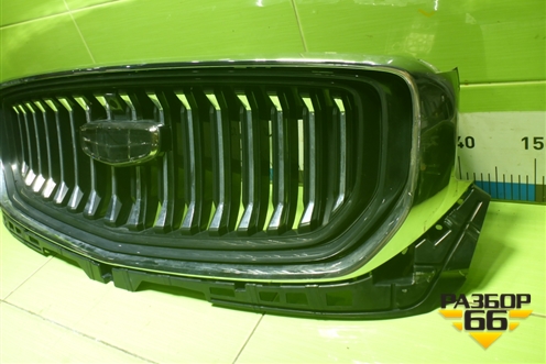 Решетка радиатора (под камеру) (8889607258) для Geely Monjaro с 2021г (Монджаро)