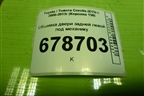 Обшивка двери задней левой под механику (6777612080) для Toyota Corolla (E15) с 2006-2013г (Королла 150)