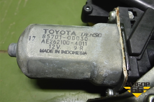 Стеклоподъёмник электрический задний левый (857010D030) для Toyota Camry XV50 с 2011-2018г (Камри)