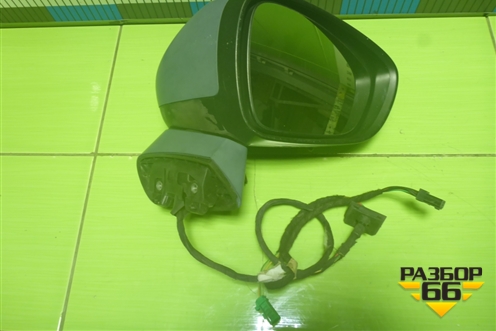 Зеркало правое электрическое (6+2 контактов) для Citroen C4 с 2005-2011г (С4)