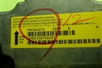 Блок управления AIR BAG (P8635A073) для Mitsubishi Lancer-X с 2007г (Лансер)
