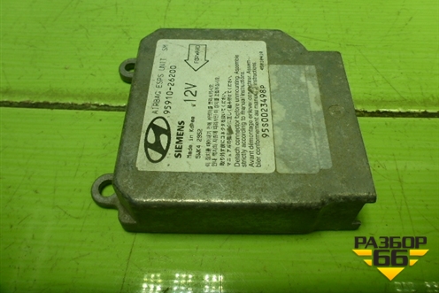 Блок управления AIR BAG (9591026200) для Hyundai Santa Fe с 2000-2012г (Classic) (Санта Фе)