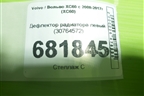 Дефлектор радиатора левый (30764572) для Volvo XC60 с 2008-2017г (ХС60)