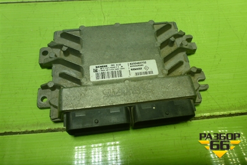 Блок управления двигателем (8200483732) для Renault Logan с 2004-2015г (Логан)
