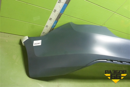 Бампер задний (5JH807421B) для Skoda Rapid с 2013г (Рапид)