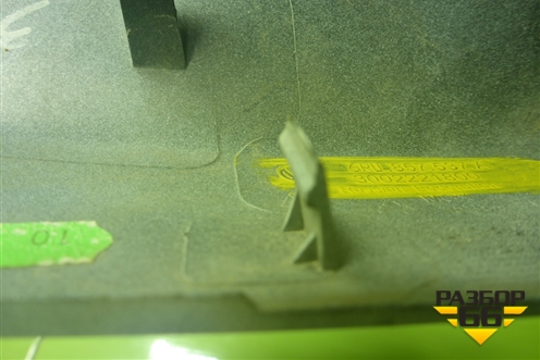 Накладка зеркала левого (6RU857537A) для Volkswagen Polo (седан) с 2010г (Поло)