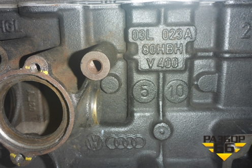 Двигатель (2.0л CBD) для Volkswagen Passat (B6) с 2005-2010г (Пассат Б6)
