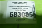 Фара противотуманная левая (после 2018г c ДХО) (92201D7600) для Hyundai Tucson с 2015-2022г (Туксон)