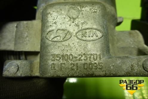 Заслонка дроссельная механическая (2.0л G4GC) (3510023701) для Hyundai Tucson с 2004-2010г (Туксон)