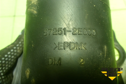 Пыльник рулевой колонки (на пол) (572512E000) для Hyundai Tucson с 2004-2010г (Туксон)