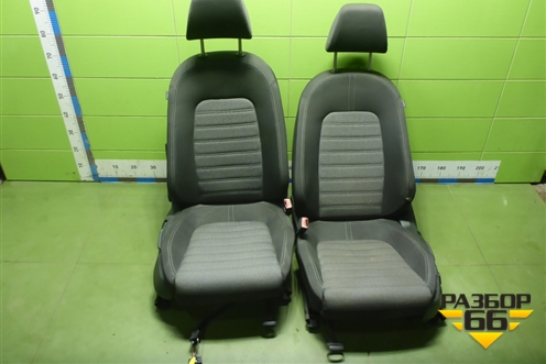 Сиденья комплект (AIR BAG подогрев электро регулировка) для Volkswagen Passat-CC с 2008г (Пассат ЦЦ)