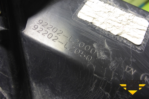 Фара противотуманная правая (до 2023г Led) (92202L2000) для Kia K5 с 2019-2026г (К5)