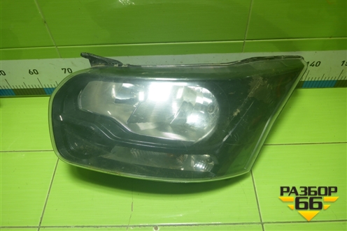 Фара левая (галоген) (GK3113W030BB) для Ford Transit с 2014г (Транзит)