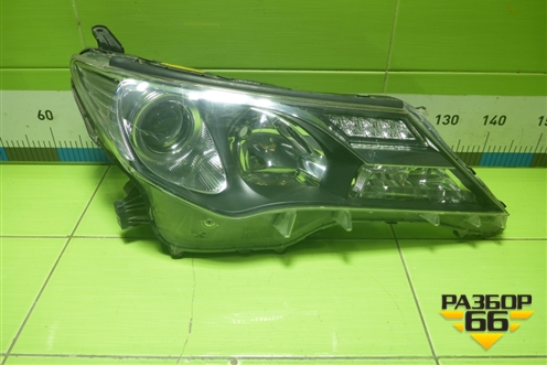 Фара правая (до 2015г без блока и лампы) (8114542570) для Toyota Rav-4 с 2012-2019г (Рав 4)