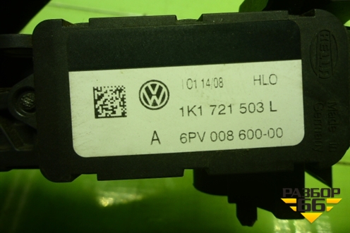 Педаль газа электронная (1K1721503L) для Volkswagen Passat-CC с 2008г (Пассат ЦЦ)