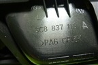 Ручка внутренняя двери передней левой (3C8837113A) для Volkswagen Passat-CC с 2008г (Пассат ЦЦ)