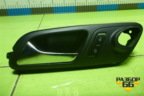 Ручка внутренняя двери передней левой (3C8837113A) для Volkswagen Passat-CC с 2008г (Пассат ЦЦ)