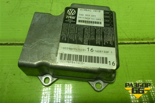 Блок управления AIR BAG (5N0959655) для Volkswagen Passat-CC с 2008г (Пассат ЦЦ)